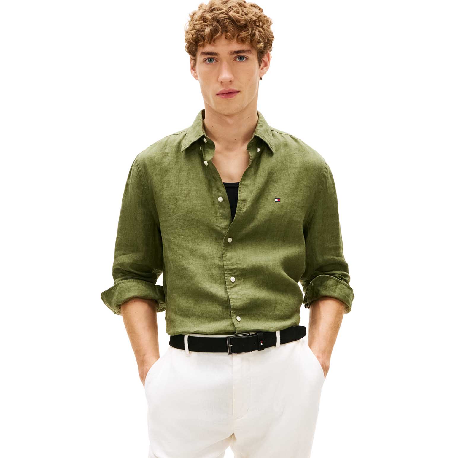 Tommy Hilfiger Pigment Linen Shirt